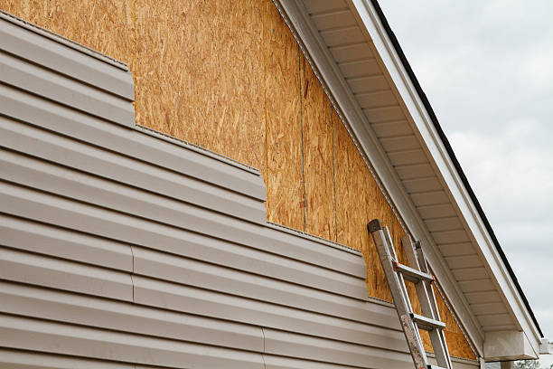 Professional Siding Contractor technician working in Old Hickory, TN